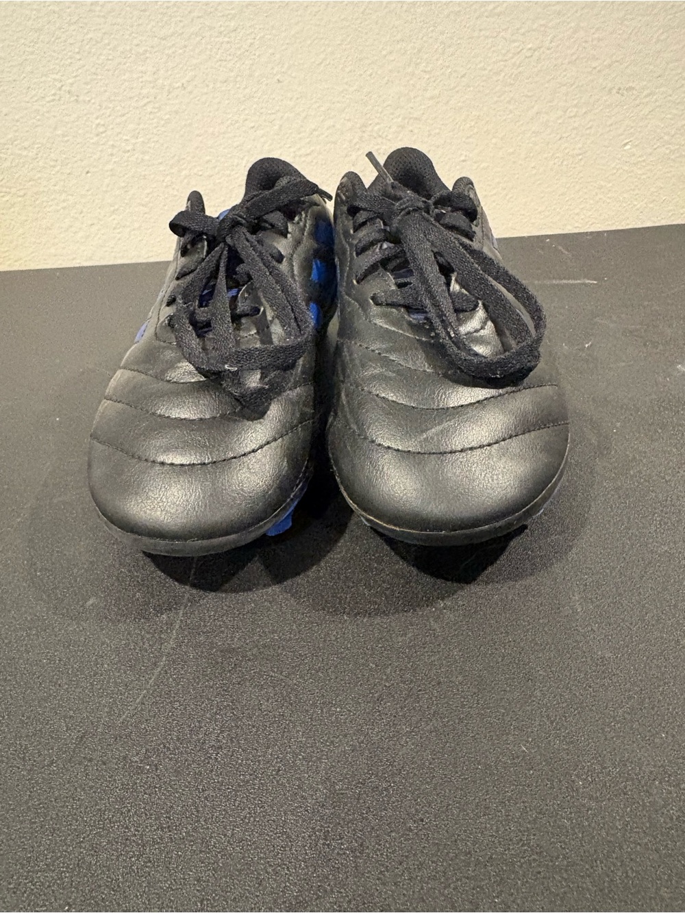 Adidas Goletto VIII FG Black Blue Athletic Soccer Cleats GX6906 Youth Size 3Y - Picture 7 of 11
